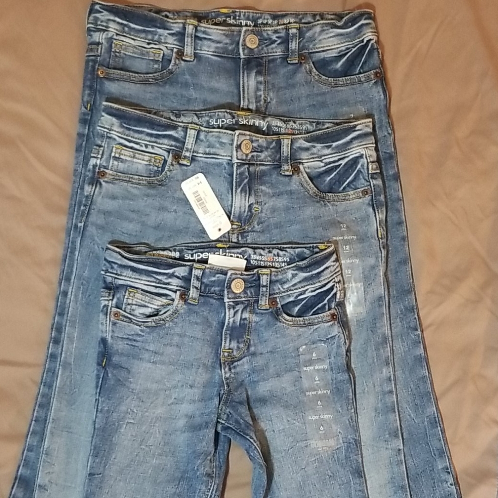 Girls Gymboree Jean's Super Skinny